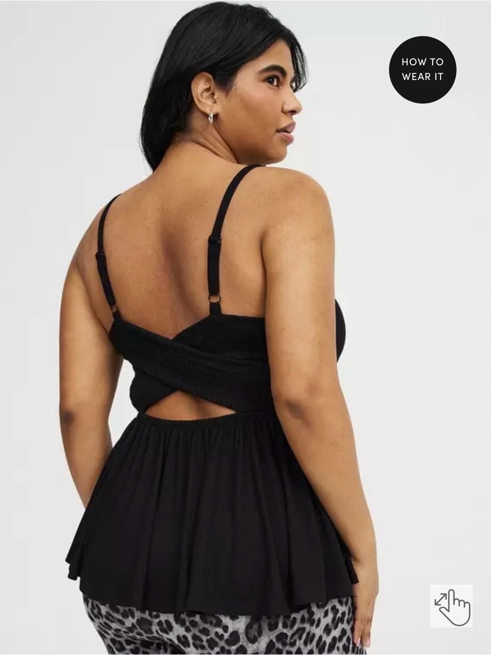 Torrid Black Camisole Top